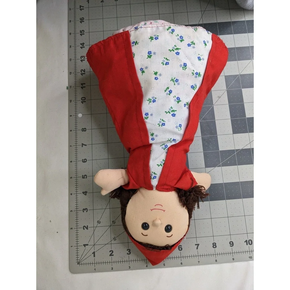 Kappelhof Little Red Riding Hood Plush Reversible Wolf Grandma 12‎ Inch Stuffed